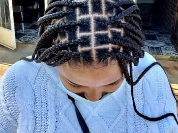Offering Services: Box Braids By Buhle in 4 hrs